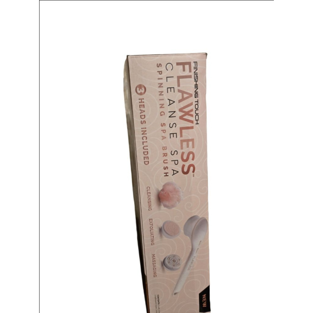 Women's Finishing Touch Flawless Cleanse Spa Spinning Brush New sealed - Picture 4 of 4